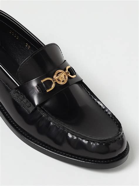 versace mocassins dames|Versace ladies loafers.